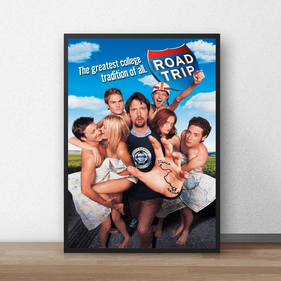 

Road Trip Classic Movie Poster Canvas Art Print Home Decoration Wall Painting ( No Frame )