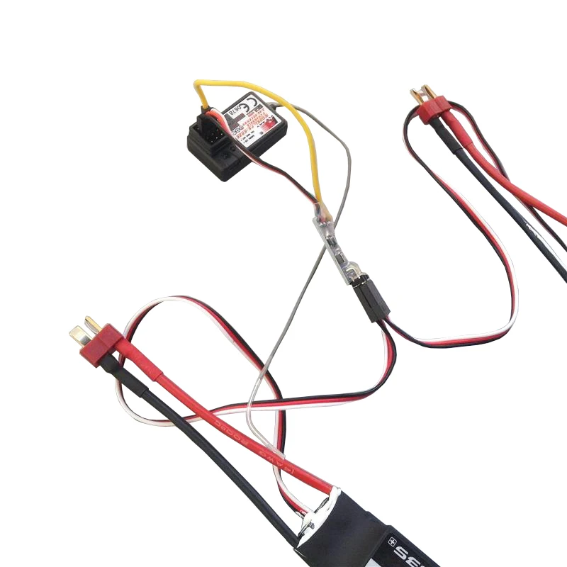 1PC RC Boat/Tank Differential Turning Connector 3CH Surface Systems 6CH Air Systems Dual Motor Double ESC for DIY Toy