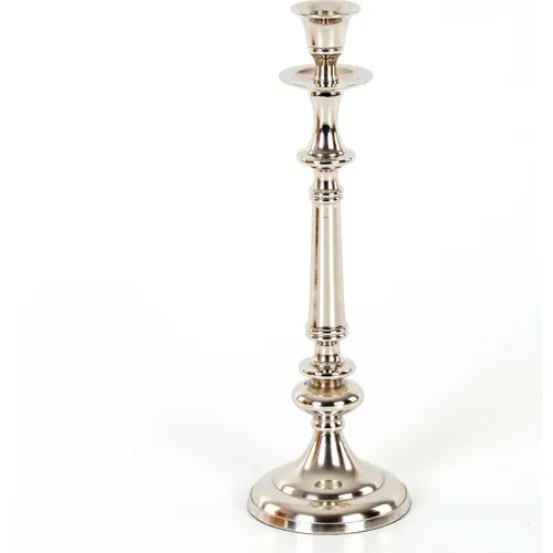 Euro Flora Candlestick Candle Holder Metal 11x35 cm