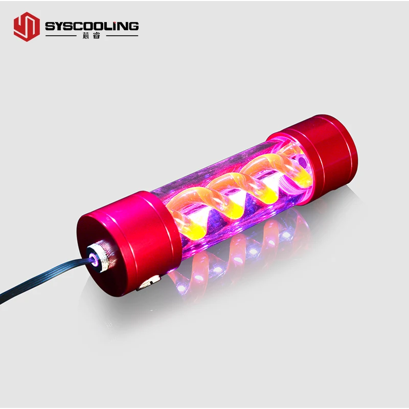Syscooling PC water cooling kit for Intel CPU socket PETG tube liquid cooling system RGB support