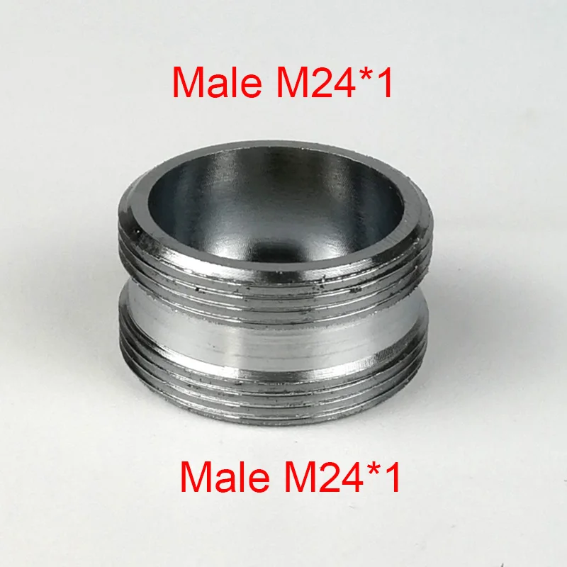 Brass Faucet Adapter – Male Thread M14 X G1/2, Bathroom Sink Aerator Connector For Water Purifier, 2-Pack With Rubber Gasket