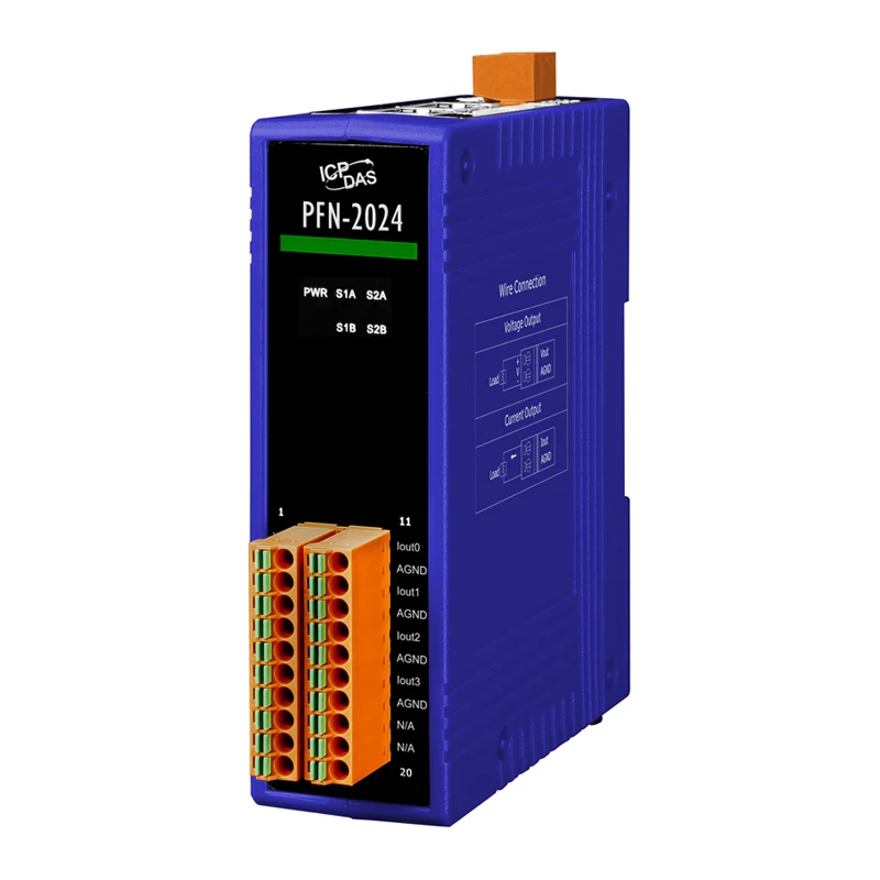 

New Original Spot Photo For PFN-2024 PROFINET Module 4-Channel Isolated Analog Output Module