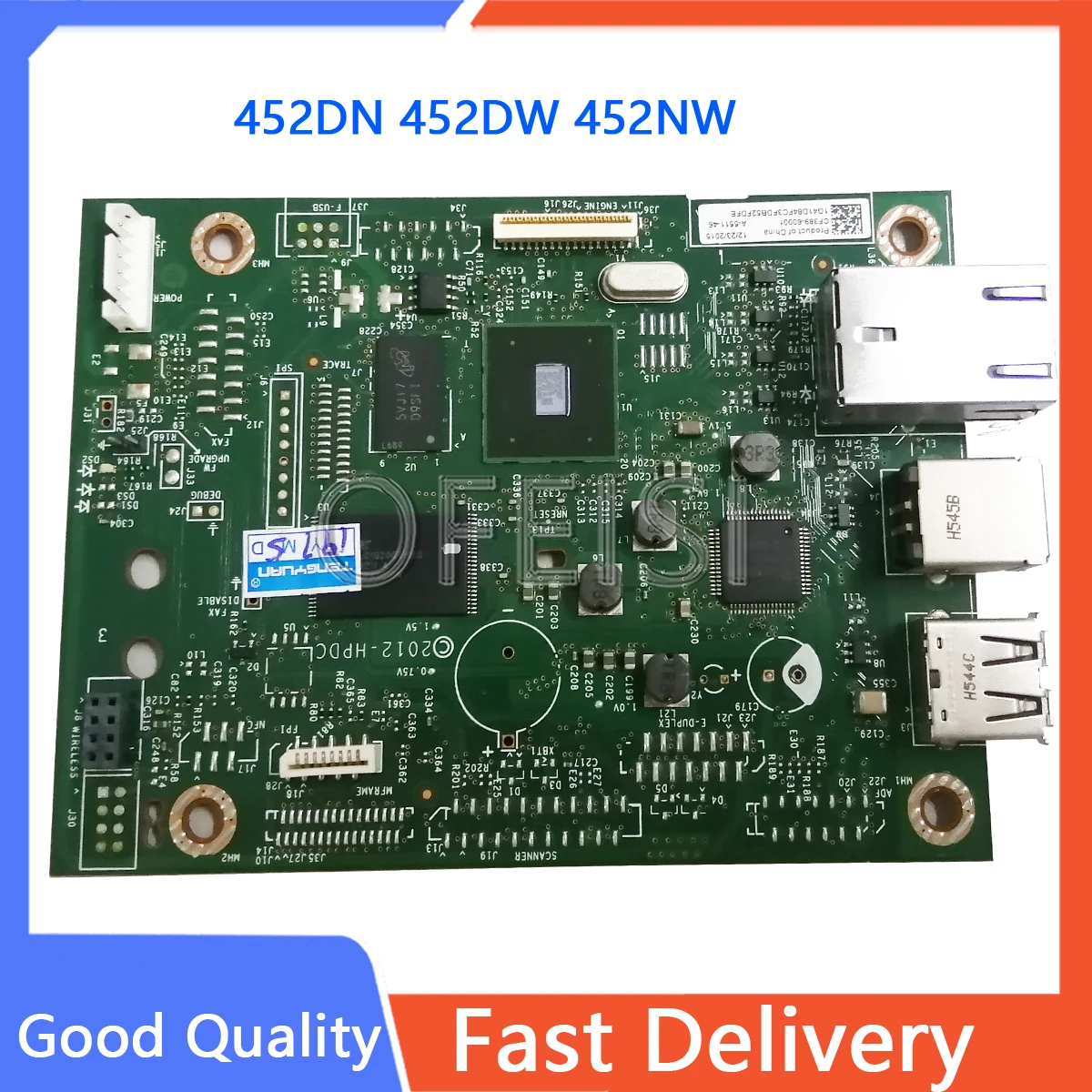 

Original Formatter Board logic Main Board MainBoard mother board for HP M452 M452dn M452dw M452nw M452n 452 CF394-60001 Printer