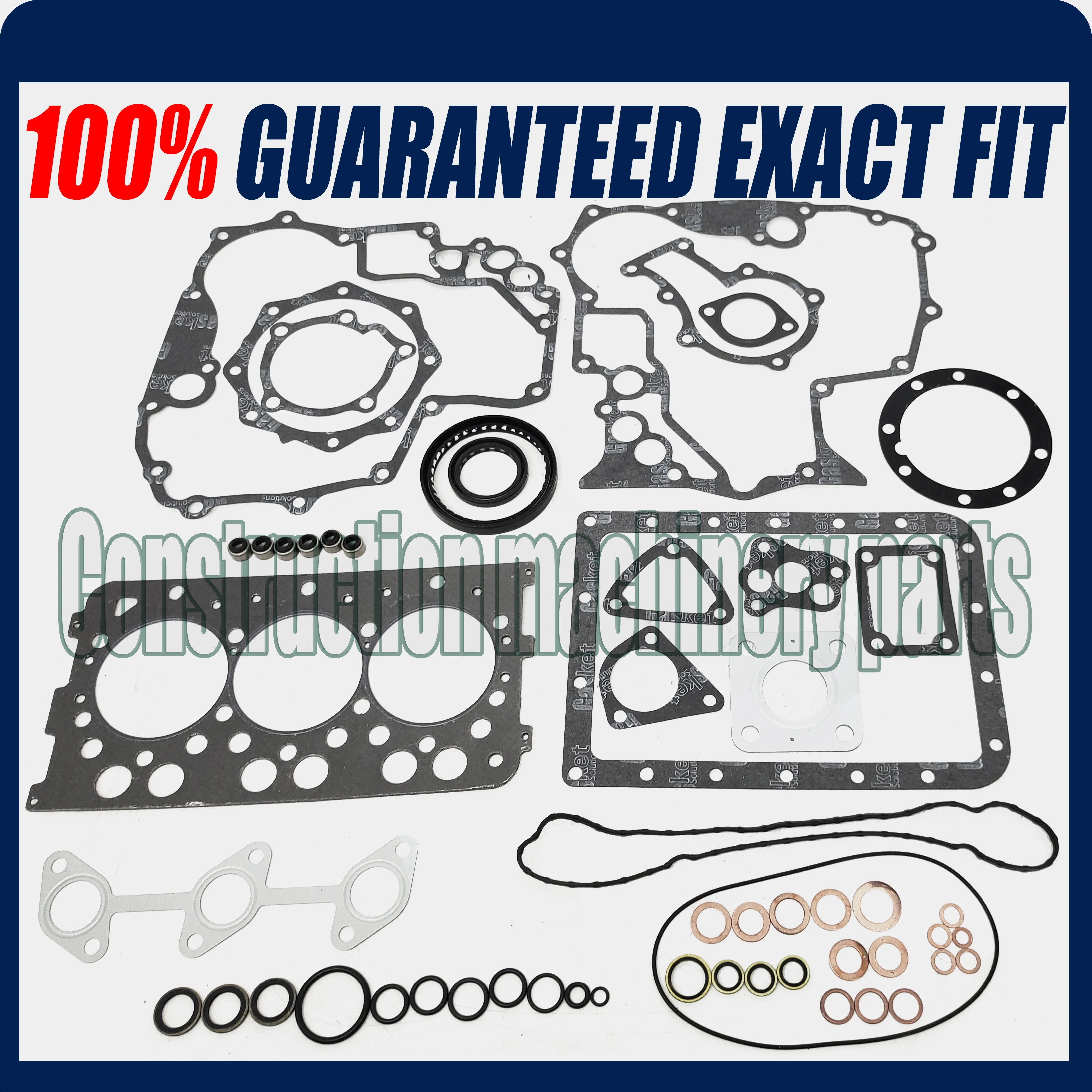 Full Gasket Kit Upper Lower set Full gasket for Kubota D782 engine