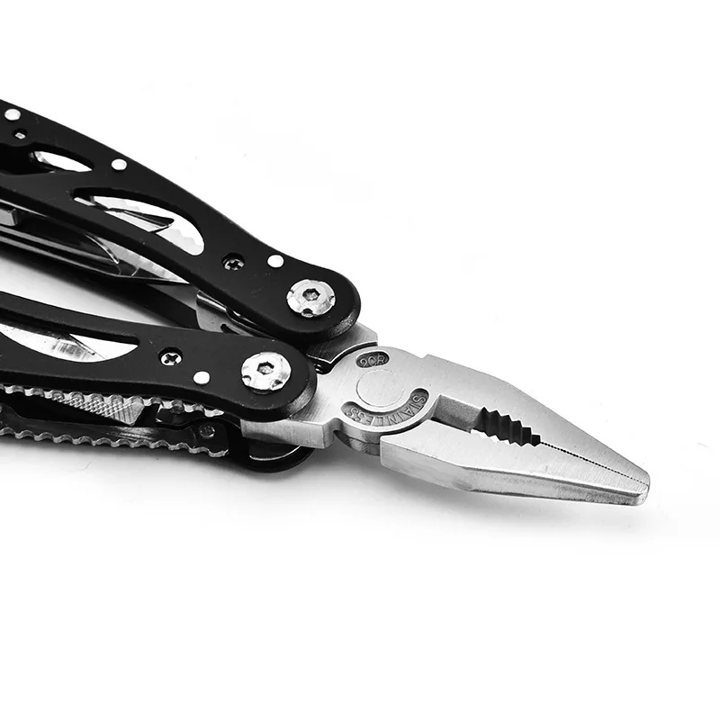 Imagem -05 - Ferramenta de Mão Chave de Fenda Mini Portátil Inoxidável Multitool Dobrável Bolso Faca Alicate Ferramentas ao ar Livre