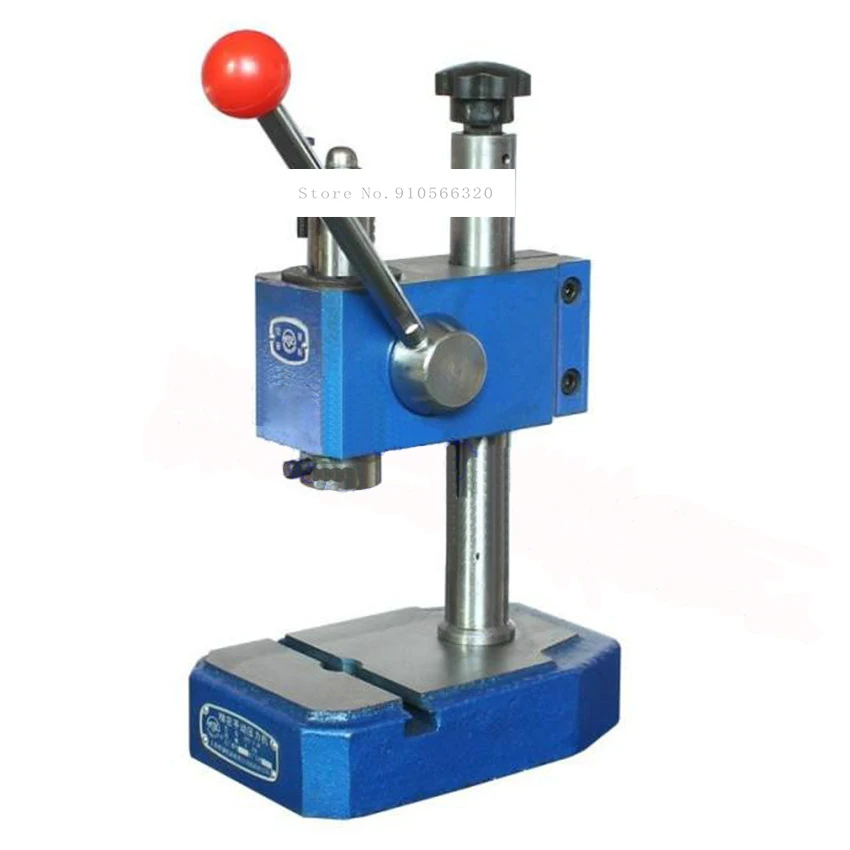 J03-0.2A precision manual press / hand pull punch,Maximum clamping height 90mm,Nominal pressure 2KN Manual Punching Machine