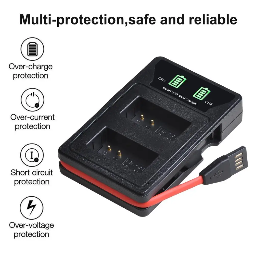 1300mAh NB-10L NB10L Battery + NB 10L Battery Charger with USB and Type C Port for Canon G1X G15 G16 SX40HS SX50HS SX60HS SX40