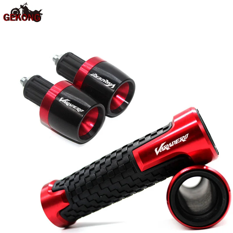 صالح ل XL1000/V/VARADERO XL 1000 1999-2013 2000 2001 2002 2003 7/8 ''22 مللي متر دراجة نارية المقود القبضات ينتهي مقود قبضة نهاية