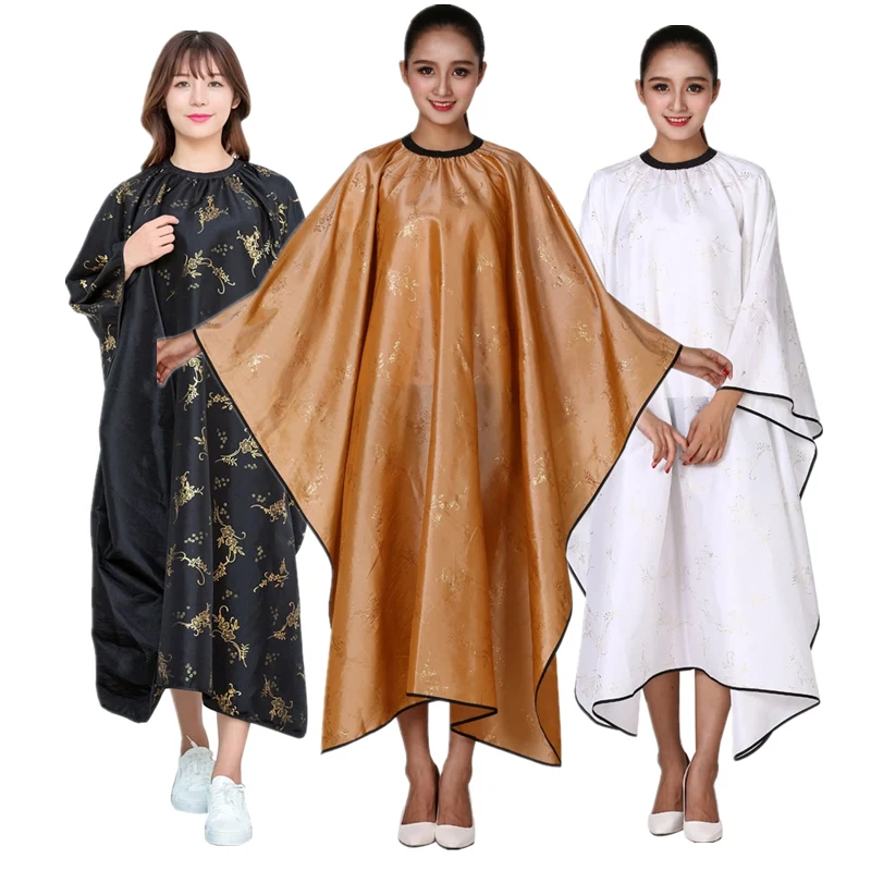 

Salon Professional Hairdressing Cape Hairdresser Hair Cutting Perm Styling Apron Gilding Waterproof Gown Barber Haircut Tools