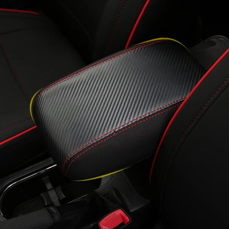 Car Armrest Box Mat Protect Cover Scratch Resistant Pad Car Interior Decoration Accessories For Subaru Forester SJ SK 2013-2021