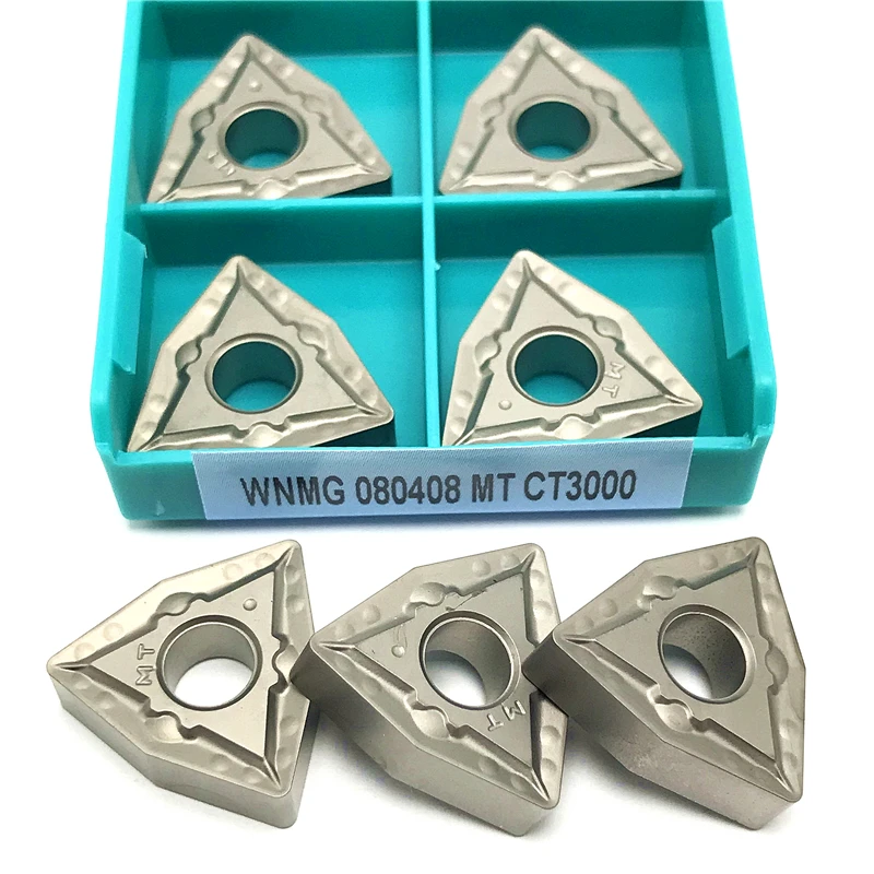 WNMG080404 WNMG080408 MT CT3000 Taegutec High quality Turning insert Steel processing Metal Cutting tool CNC Turning tool