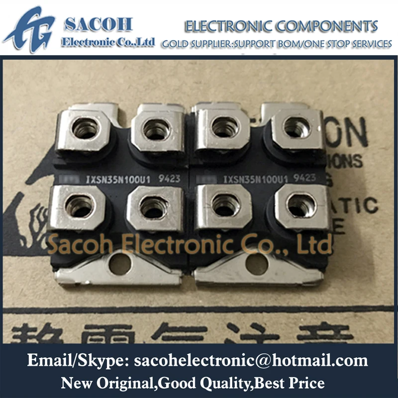 

Refurbished Original 1Pcs/Lot IXSN35N100U1 IXSN35N100AU1 OR IXSN35N120AU1 OR IXSN30N100AU1 SOT-227B 35A 1000V IGBT Module