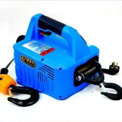 

220V Portable Electric Winch 500KG 300KG 200KG with Wireless Remote Controller Winch Electric Hoist Windlass Line Control Manual