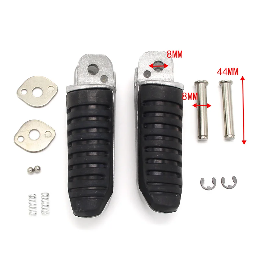 Motorcycle Rear Foot Pegs Pedals Footrest For Suzuki GSF1200 Bandit  S 1200 GSF400  GSXR1100 RF900  43610-40C00 R  43620-40C00 L