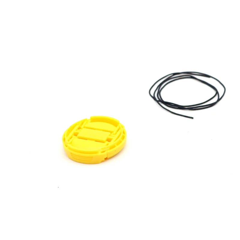 Универсальная крышка для объектива Canon, Sony, Nikon, Olympus, Fujifilm, белый/желтый