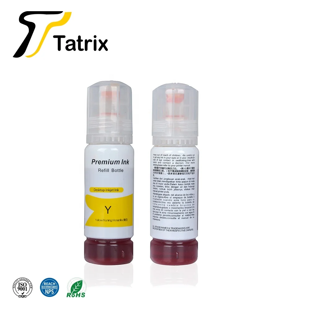 Tatrix qualidade 101 t03v1 c13t03v14a recarga tinta para epson EcoTank L4150/L4160/L4260/L4266/L6160/L6170/L6176/L6190/L6260/L6270/L6276/L6290/L14150