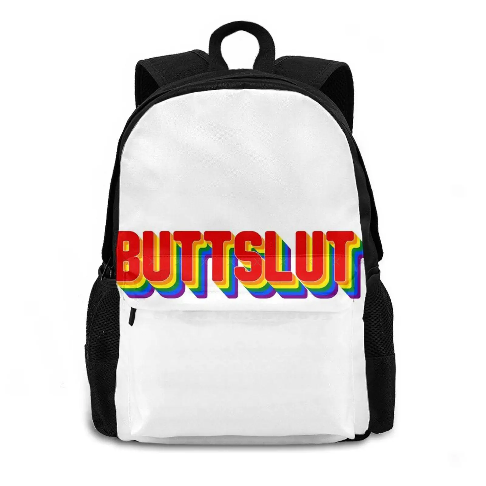 Butt-Funny Adult Hot Sale Schoolbag Backpack Fashion Bags Gay Adult Xxx Valentines Day Lesbian Anal Lgbtq Rainbow Discreet