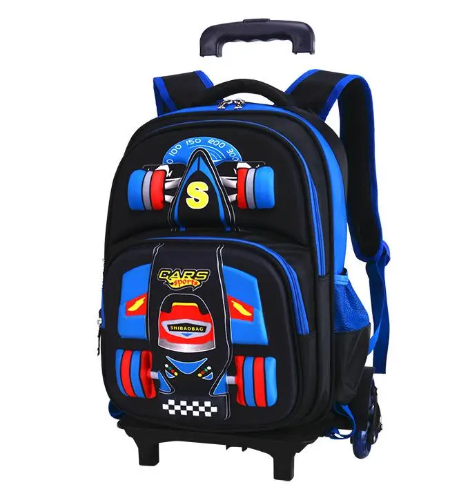 kids School Bags On wheels School wheeled backpacks for boys kids School Rolling backpack Children Travel trolley luggage bags