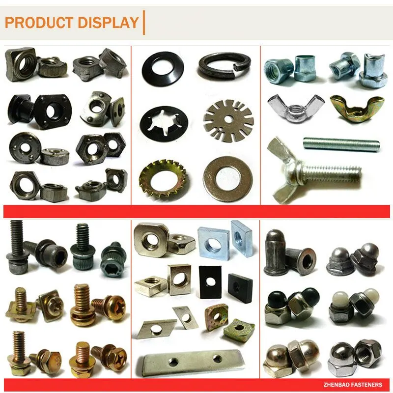 Mur Sayap Nilon M4 M5 M6 M8 PA66, Pengencang Plastik Hitam, F005