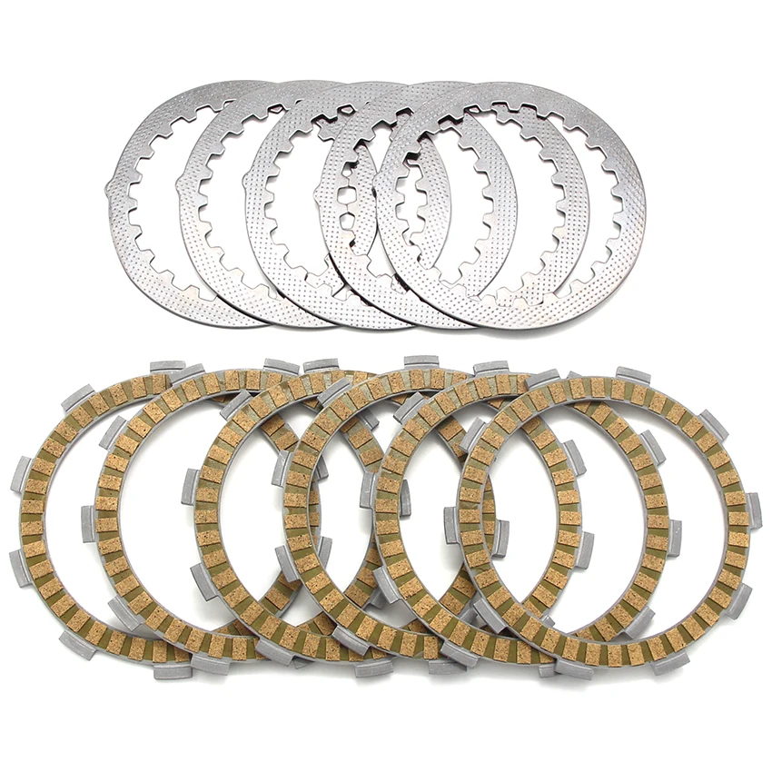 Motorcycle Clutch Disc Friction Discs Plates For Yamaha TZR125 TZR 125 2RK 3PC1 2 3 21V-16321-00 3XP-16321-00 1V1-16324-00 Parts