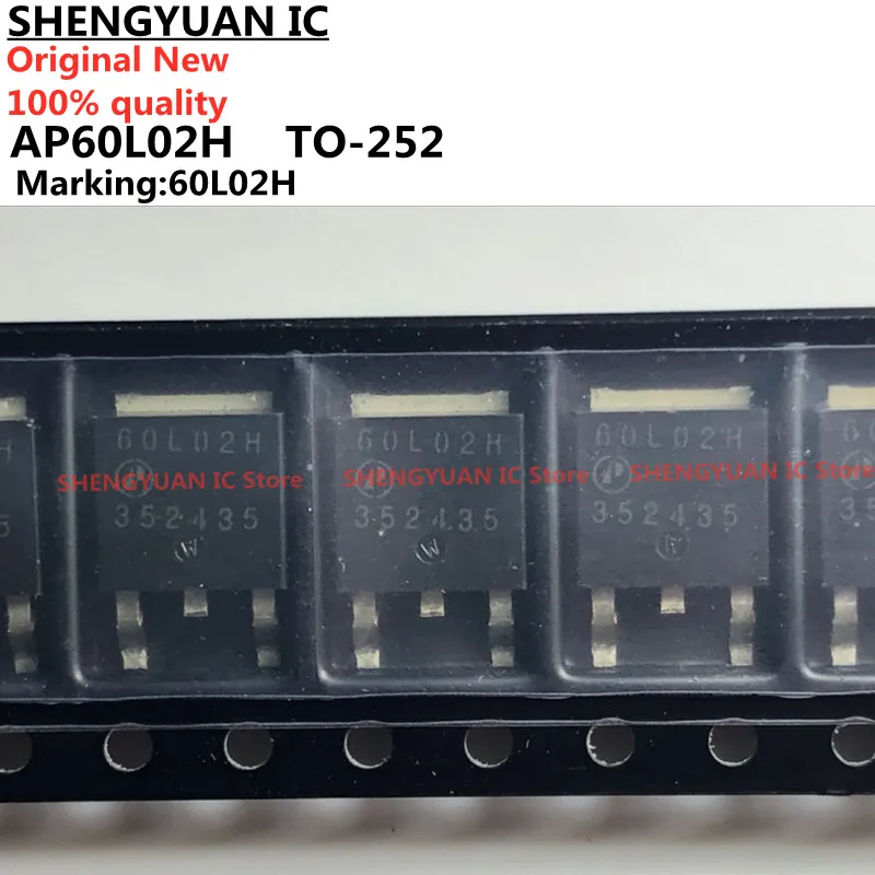 20 pcs/lot AP60L02H 60L02H TO-252 AP60L02GH 60L02GH 25V 50A  N-Channel MOSFET 100% new imported original 100% quality