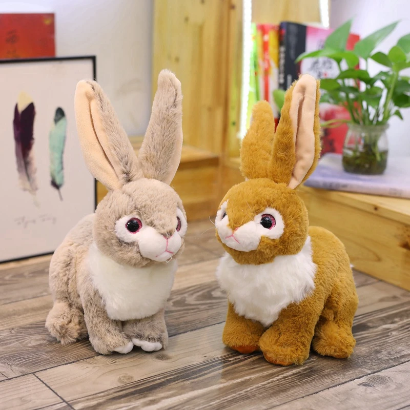 creative rabbit plush toy lovely rabbit soft doll kids toy birthday gift h0074