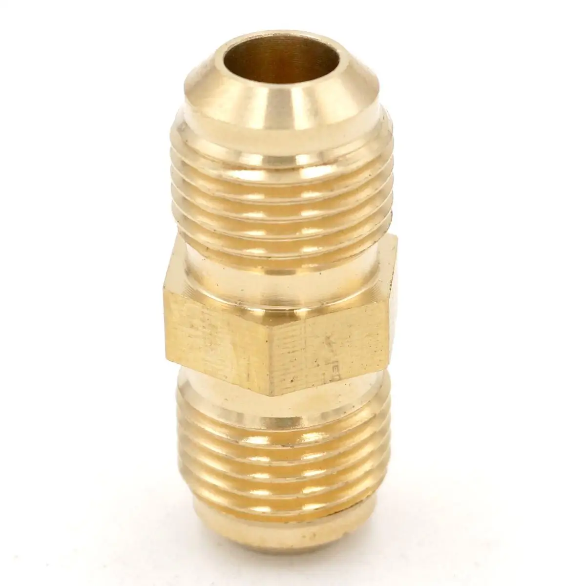 Fit Rohr OD 3/8 "Gerade Messing SAE 45 Grad Rohr Fitting Adapter Anschlüsse 1000PSI