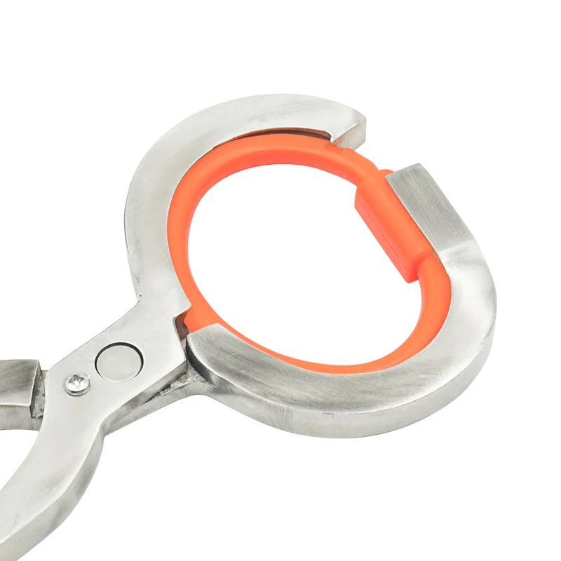 1PCS Plastic Bull Nose Ring Install Pliers and 10Pcs Plastic Cattle Bull Traction Ring Bovine Clamp Cattle Livestock Tools