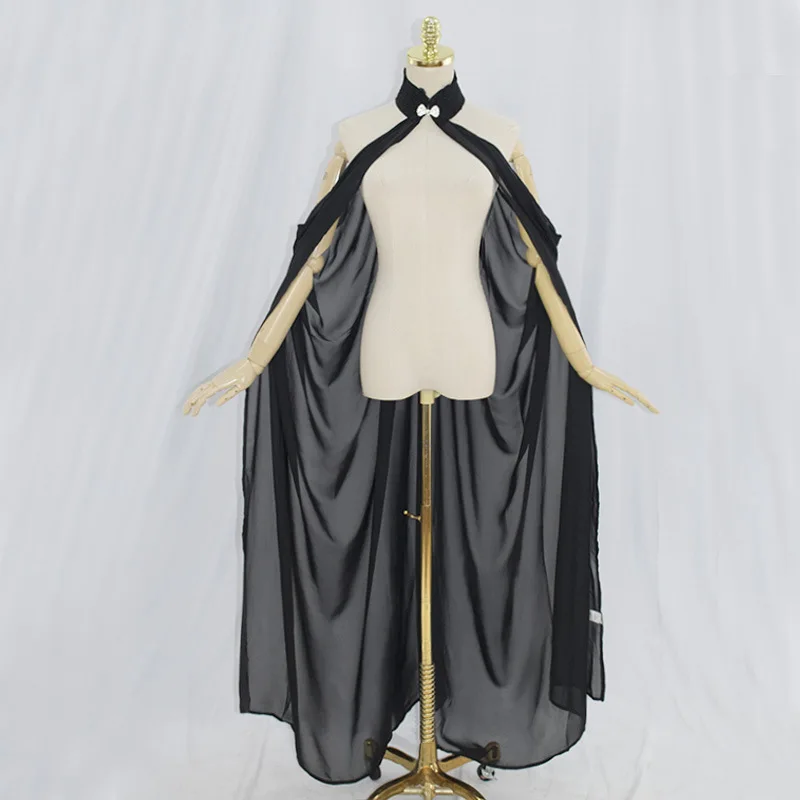 FreePP Medieval Fairy Shawl Cape Chiffon Gothic Wicca Robe Black Green Cosplay Victorian Dress Cloak Halloween Costume For Women