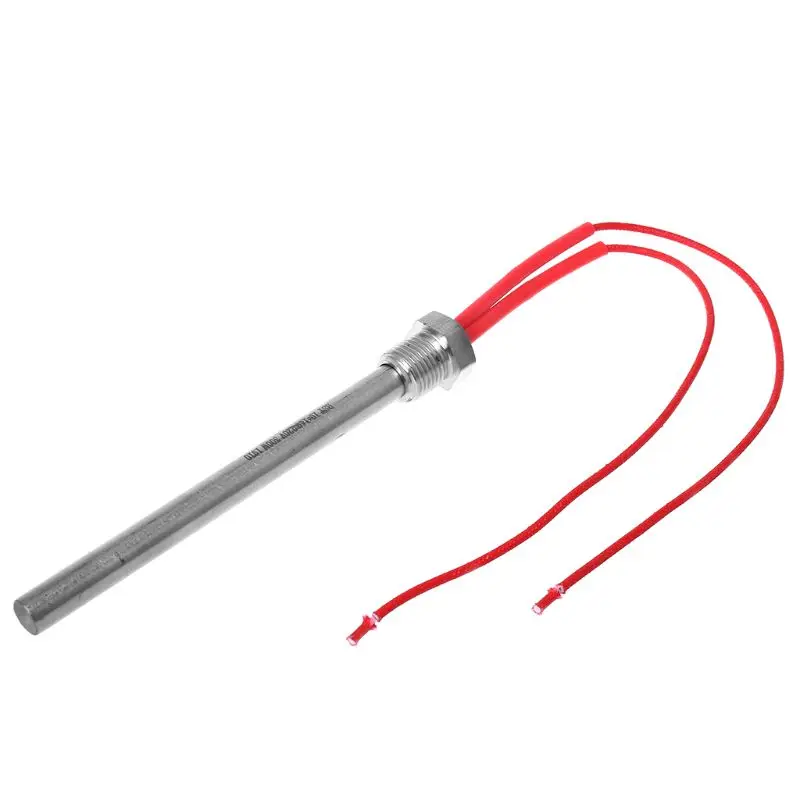 350W 220V di Accensione Accenditore Hot Rod di Legno Stufa A Pellet 10*140/150/170mm M16 * 1.5