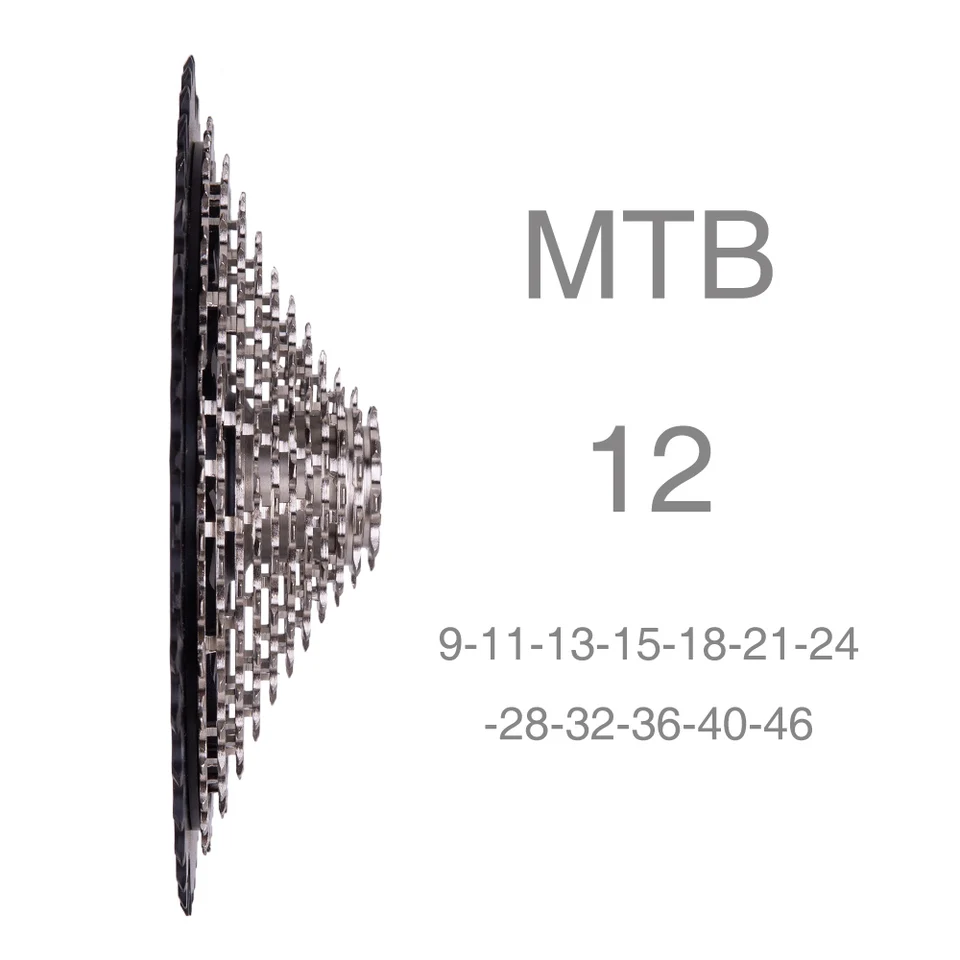 Ztto-ult 12スピードカセット9-46t,xd mtb,超軽量,363g,スチール,耐久