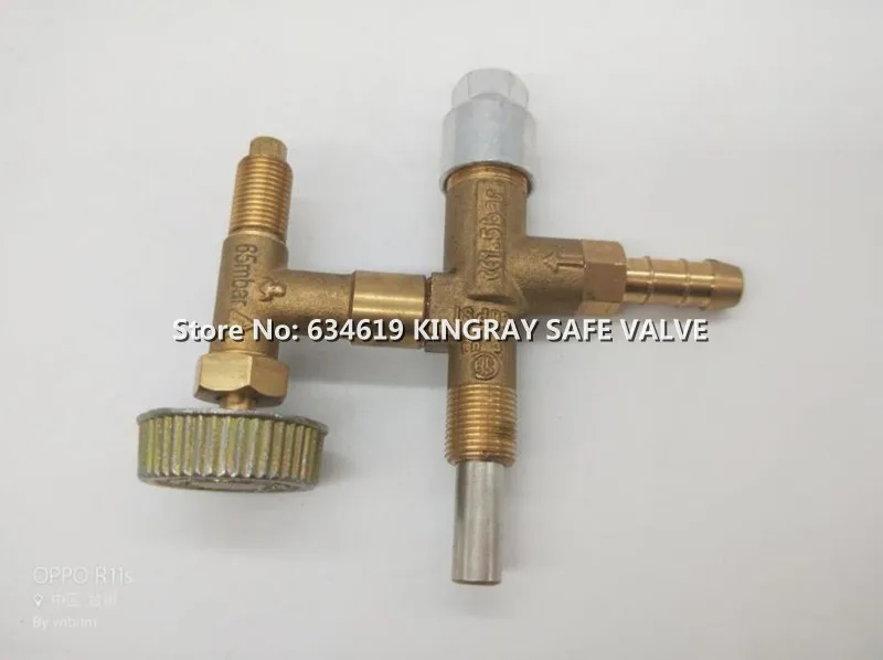 Imagem -02 - Aquecedor de Gás de Desligamento Automático Válvula de Proteção de Flameout de Segurança Termopar de Latão Bico de Controle