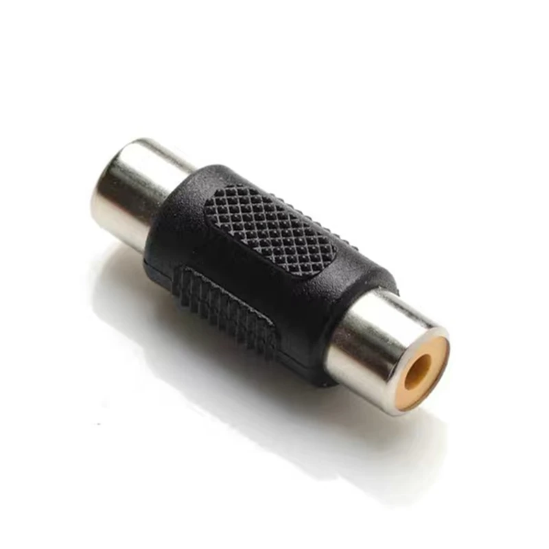Enchufe hembra de Audio RCA de buena calidad, conector hembra para extensor de Monitor de Audio, adaptador AV HiFi, 4 Uds.