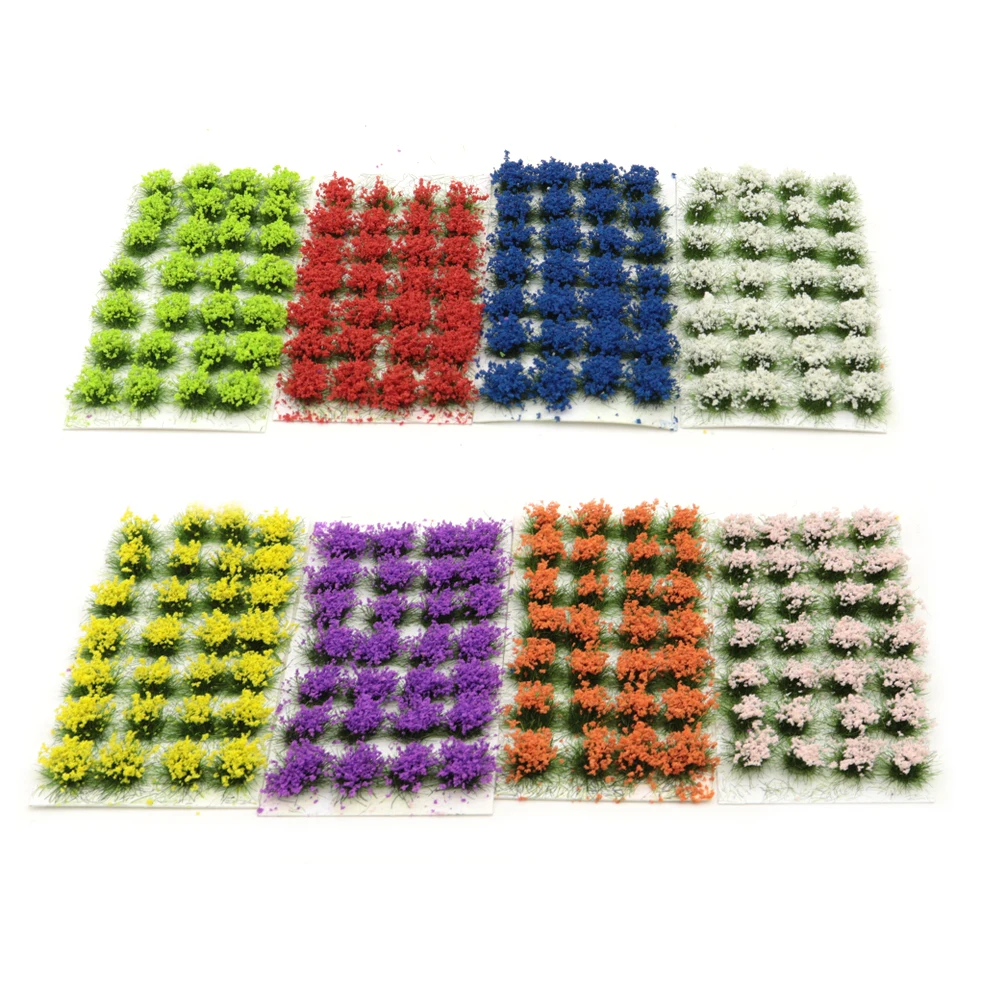 

Model Miniature Flower Grass Leaves Foliage For HO Train Railway Landscape Realistic Powder Bush Wargame Accessories