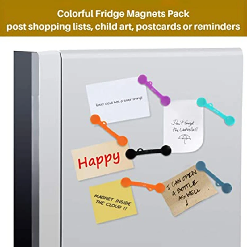 Soft silicone Magnet Wire Straps Holder Clips for Data Cable Earphone Wrap USB Cable Ties 5 Pack Assorted Light Colors