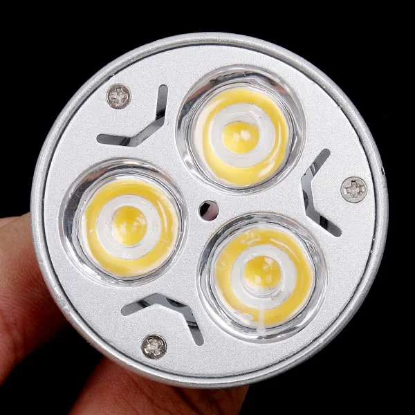 

3pcs LED Light Bulb 1W GU5.3 MR16 12V Drop shipping