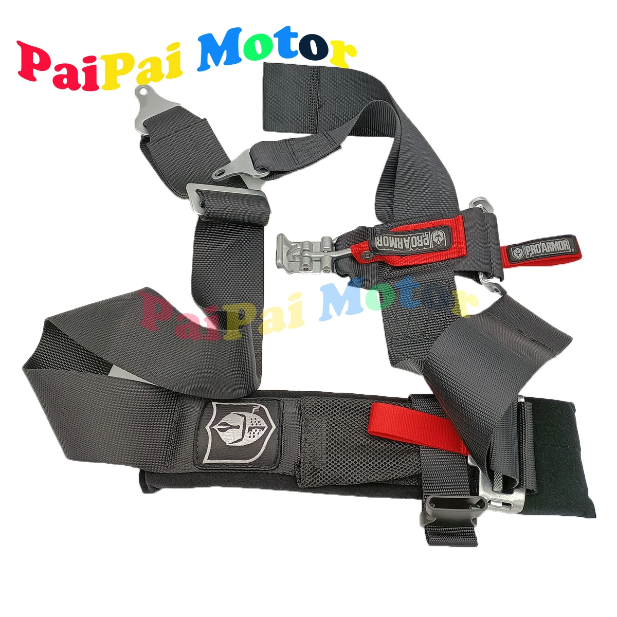 

For Pro Armor Pair of Black 4 Point 2" Harness Seat Belt RZR XP Turbo CanAm X3 UTV