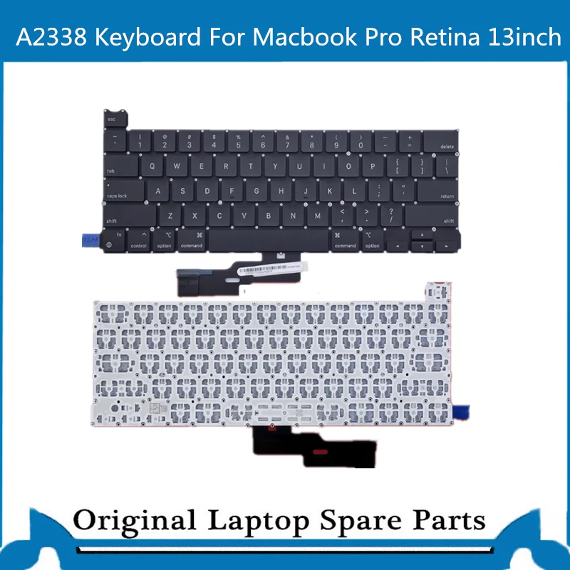 

New for Macbook Retina 13 inch A2338 Keyboard US English M1 EMC3578 2020