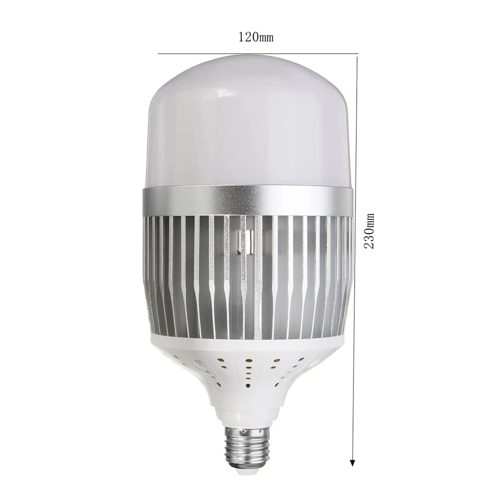 

The New LED Bulb High Power Bulbs Thousands of Silver Bulbs Full Foot 30W 50W 80W 100W 150W 200W E27 E40 White Light Warm Light