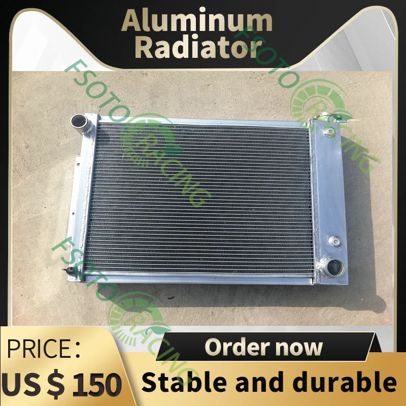 Aluminum Radiator for 67-69 CHEVY CAMARO/FIREBIRD T/A 5.3L-5.7L V8 1967 1968 1969