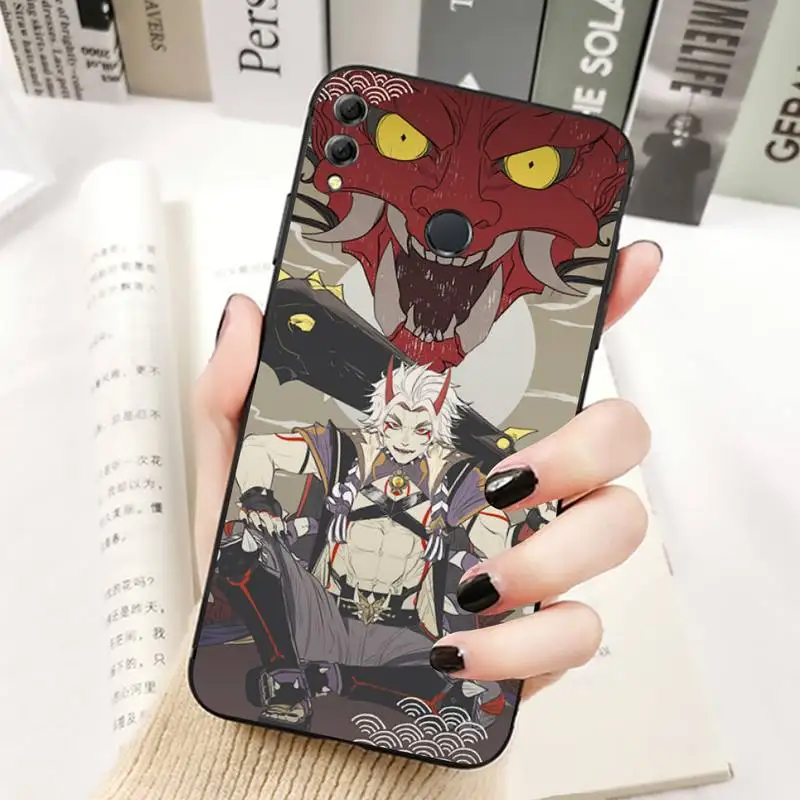 FHNBLJ Genshin Impact Anime Arataki Itto New Phone Case for Huawei Honor 10 i 8X C 5A 20 9 10 30 lite pro Voew 10 20 V30