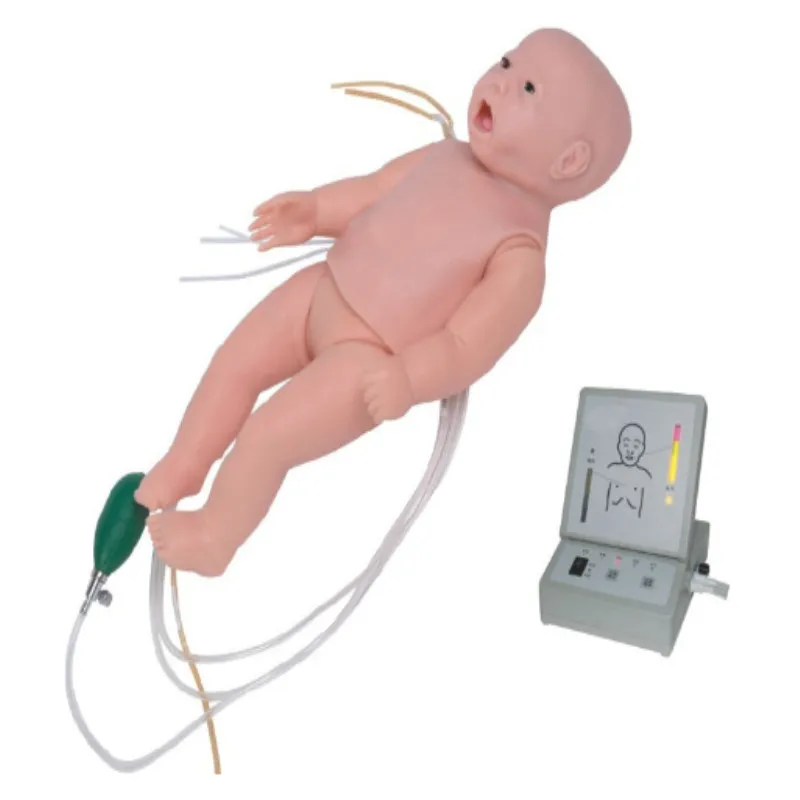 

Medical Science Medical Teaching Pediatric Dummy Advanced Venipuncture CPR Baby Nursing Manikin (Without Stethoscope) BIX-FT337