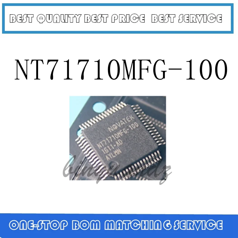 1PCS~5PCS NT71710MFG-100 NT71710MFG NT71710 QFP64