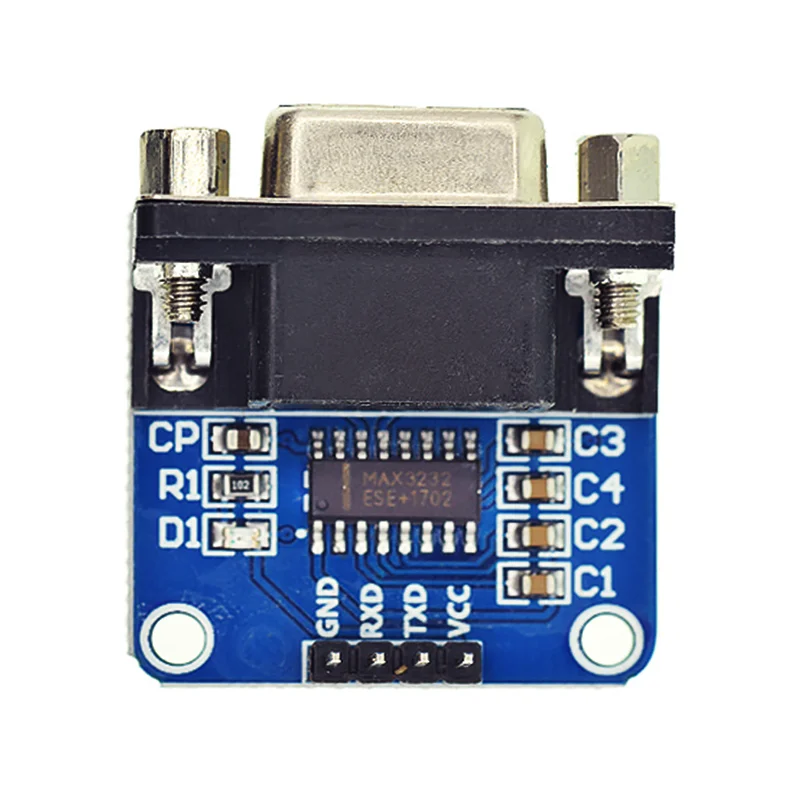 MAX3232 RS232 to TTL Serial Port Converter Module DB9 Connector MAX232 For Arduino