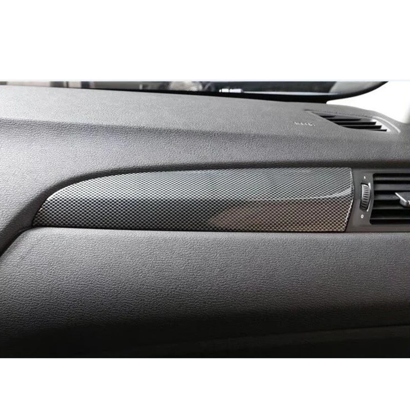 Auto Accessories For BMW X3 F25 11-16 & X4 F26 15-17 Carbon Fiber Color Console Air Outlet Side Decoration Cover Trim