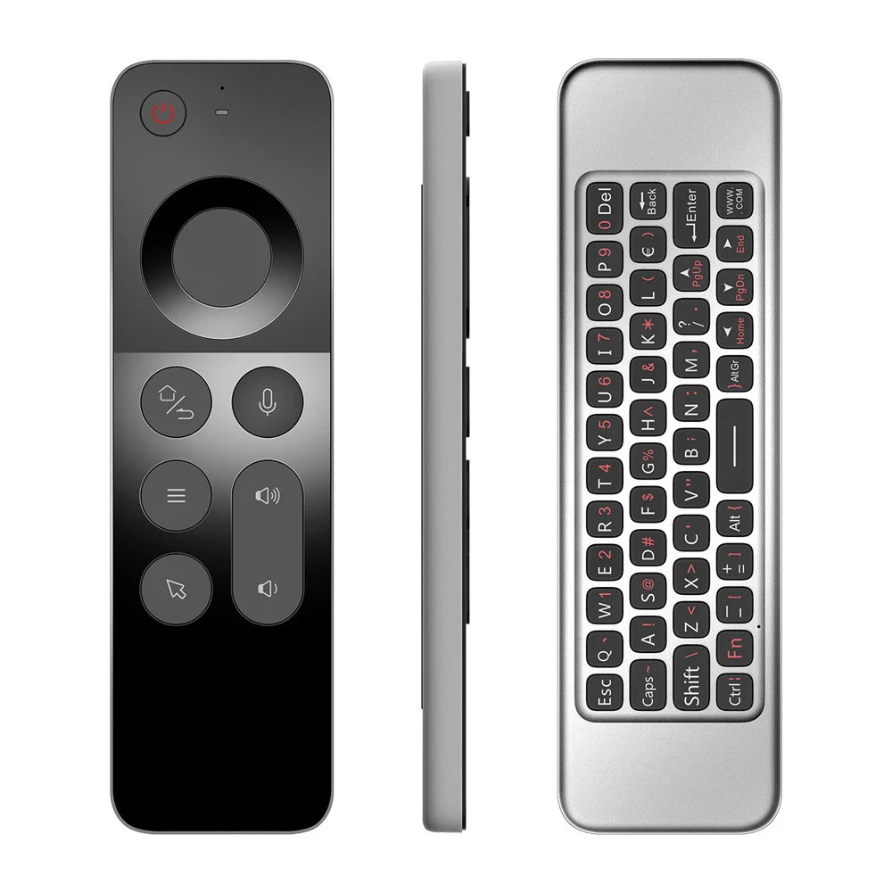 

W3 Flying Mouse New Infrared Learning Double-sided Wireless Mini Keyboard Mouse 2.4G Voice Remote Control Keyboards