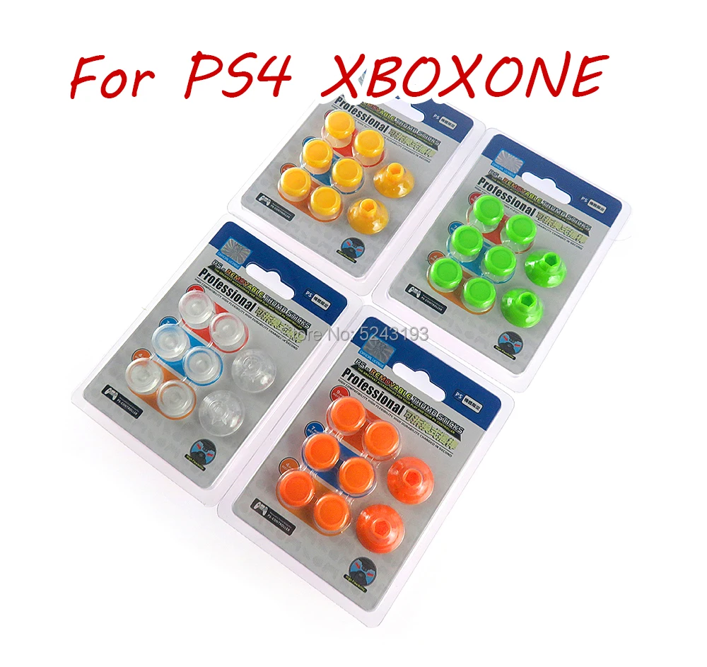 14 em 1 para xbox um fino substituição 8 em 1 removível polegar vara geléia analógico polegar tampa para ps4 magro pro controlador