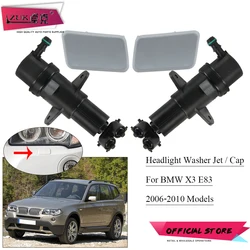 ZUK For BMW X3 E83 2006 2007 2008 2009 2010 Headlight Washer Nozzle Actuator Cover Cap Headlamp Water Spray Jet / Shell