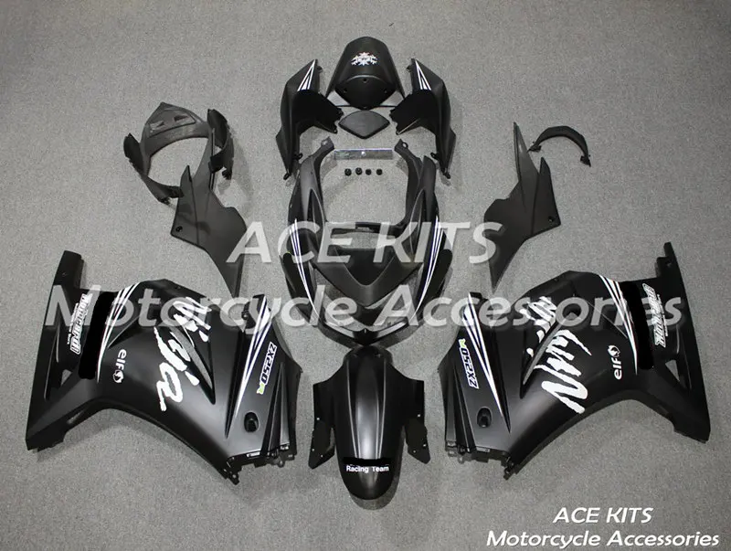 New ABS motorcycle Fairing Fit For Kawasaki Ninja250 2008 2009 2010 2011 2012 Bodywork Injection mold ACEKITS Store No.0181