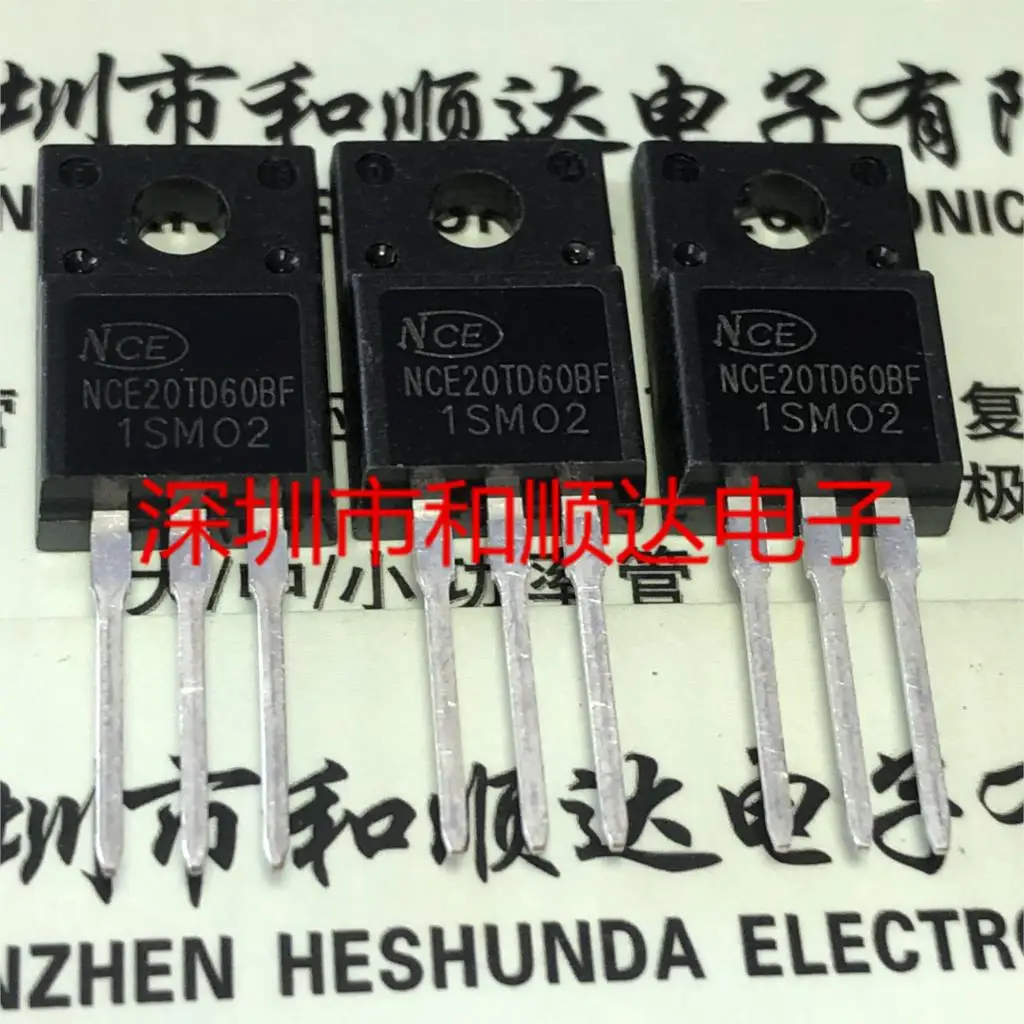 

10PCS NCE20TD60BF 20A/600V TO-220F MOS IGBT